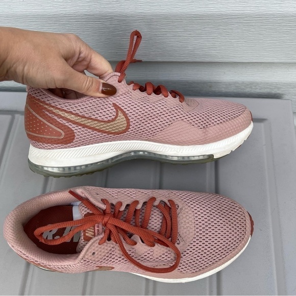 Nike Zoom All Out Low 2 Running Sneakers Dusty Peach Pink Lace Up Size 9 Women’s - Picture 5 of 13